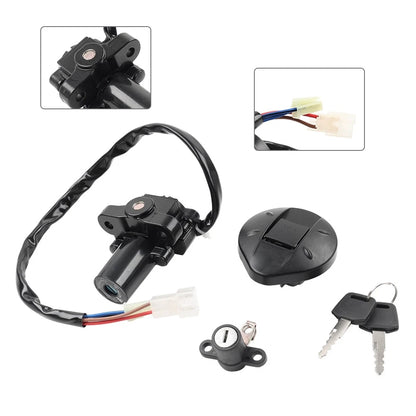 Ignition Switch, Fuel Gas Cap, Seat Lock Key for Yamaha XT660R XT660X (04-14)