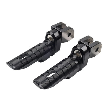 Black Front Footrests for Ducati Monster 821 937 950 1100 1200 Scrambler (2014-2023)