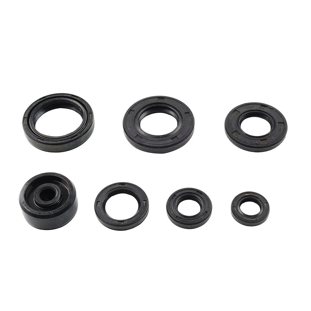 7 x Engine Oil Seal Kit for Yamaha DT200R, DT200WR (1988-1996)