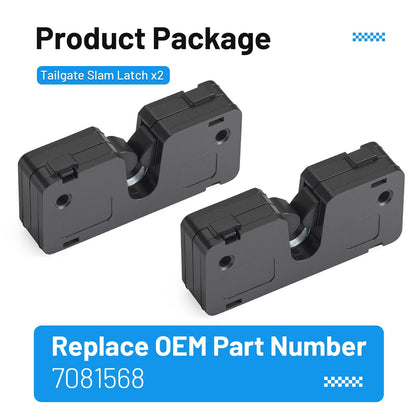 Tailgate Slam Latch for Polaris Pro XD 2000/4000 D (2019-2021) 2PCS