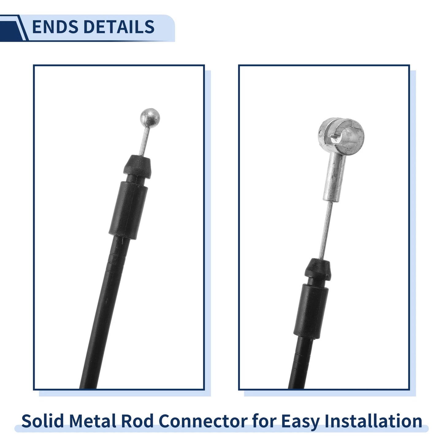 Hood Latch Release Cable for KIA RIO RIO 5 (2006-2011)