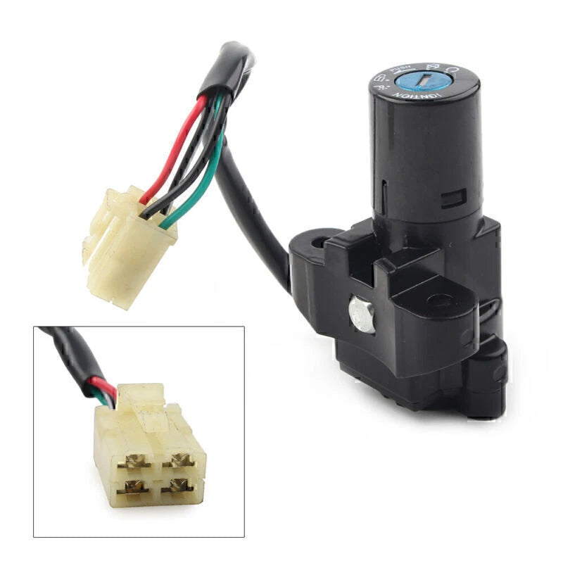 Ignition Switch Lock Key Set for Suzuki GSXR750, DR650, GSX (1985-1996)