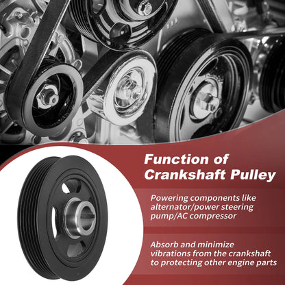 Harmonic Balancer Crankshaft Pulley for Toyota Corolla Matrix (2003–2013)