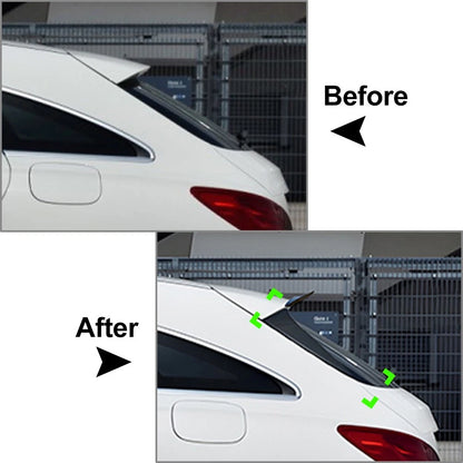 Rear Side Spoiler Wing for Mercedes Benz CLA Shooting Brake (2013-2019)