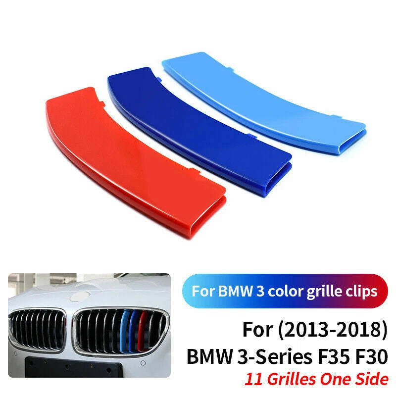 Kidney Grille Cover Stripe Clip for BMW 3 Series F30 F31 (2013-2015)