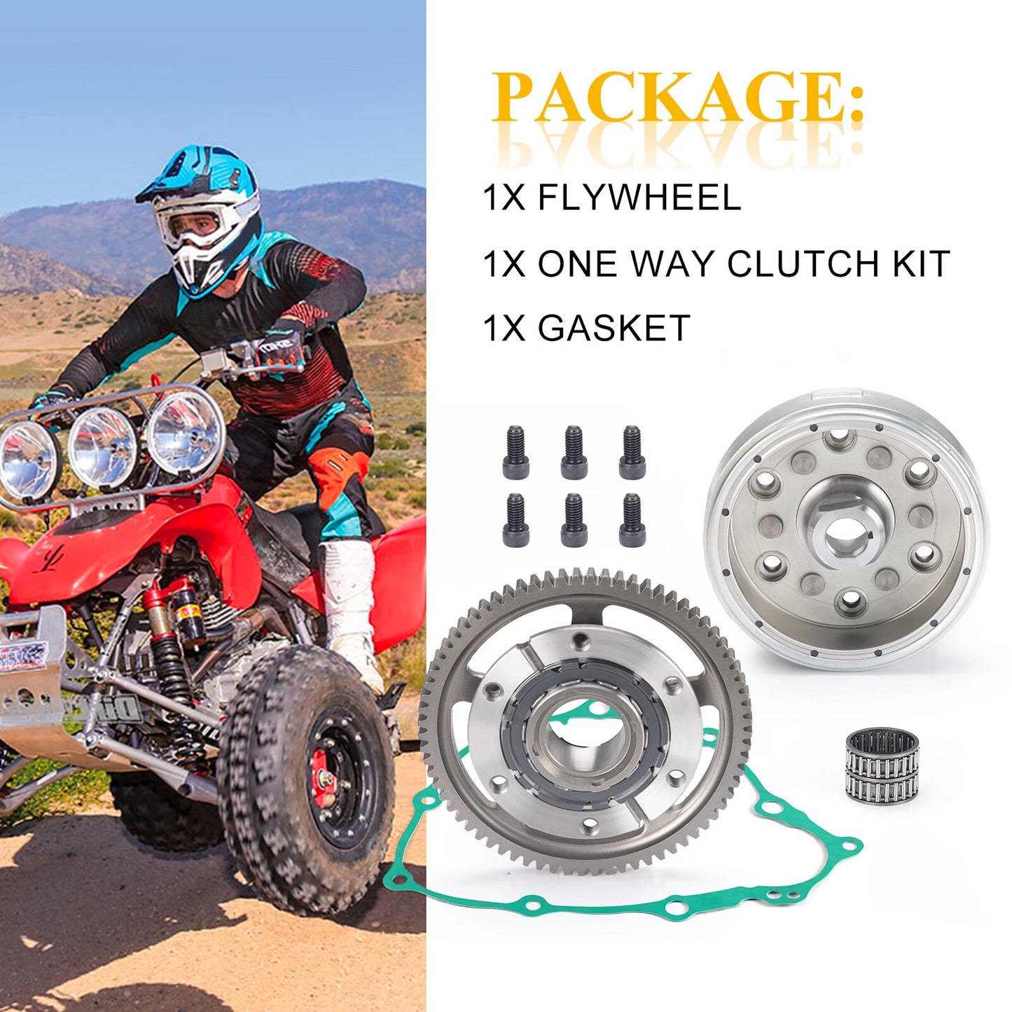 One Way Clutch Kit for Honda TRX400EX/TRX400X 1999-2014