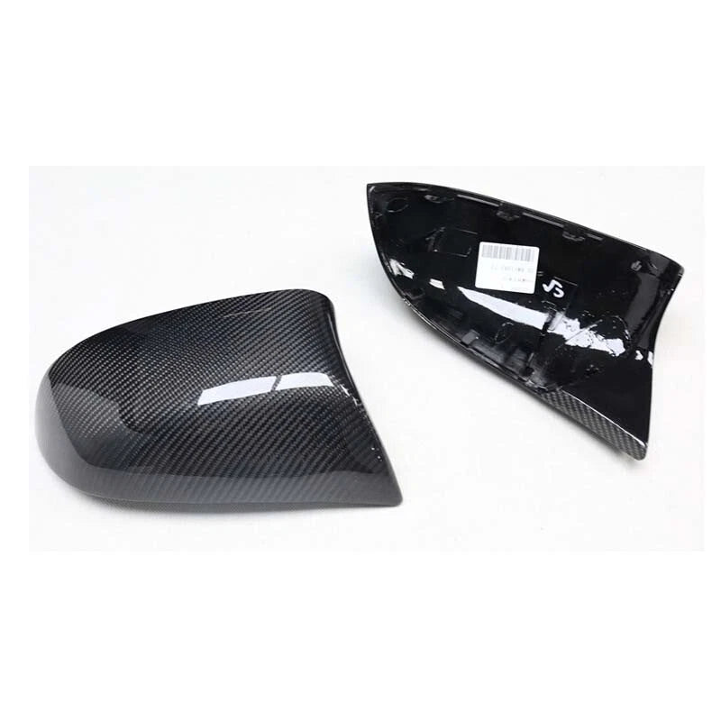 Carbon Fiber Side Mirror Caps Replace Cover For BMW X X4 X 5X6 2014-2018