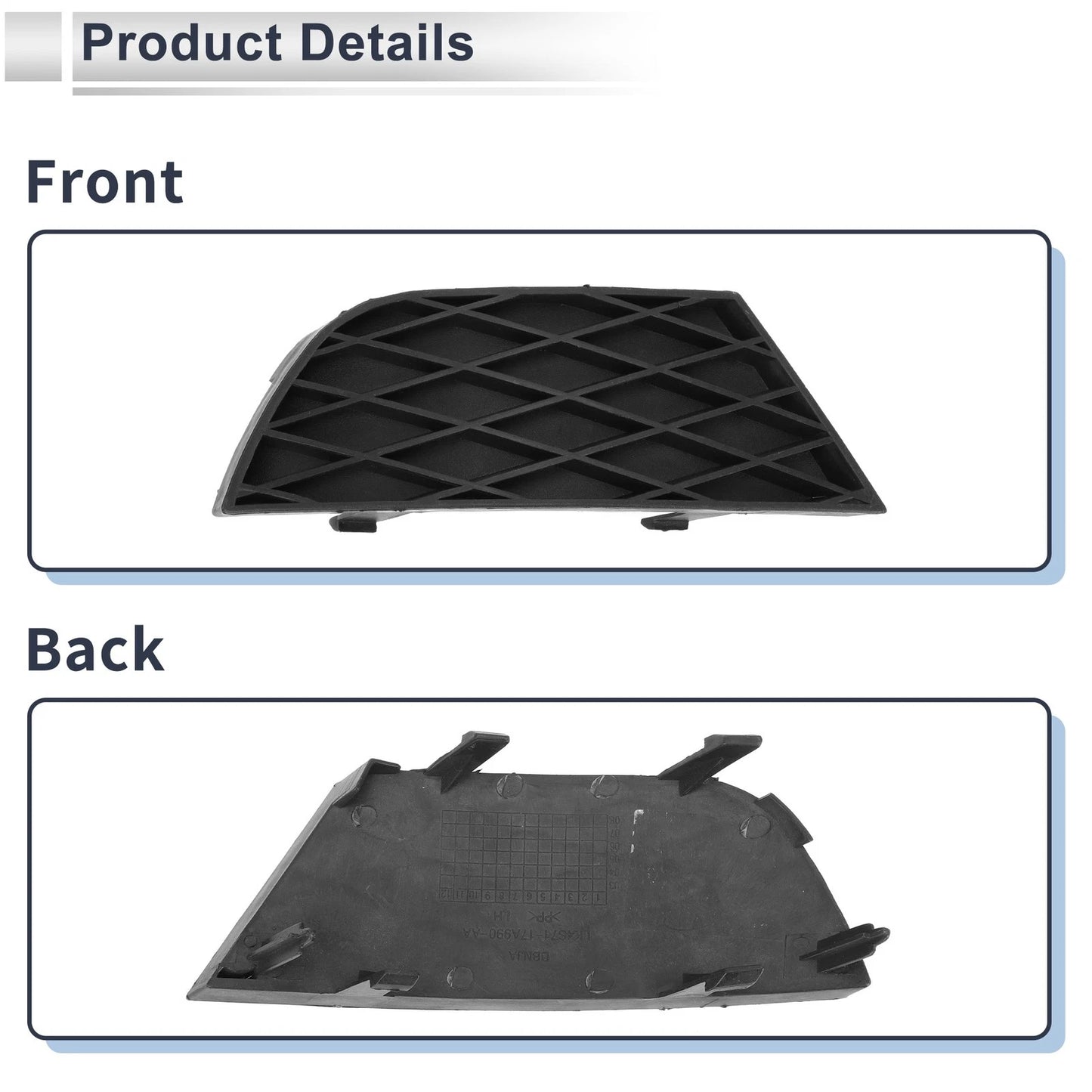 Front Left Fog Light Grill for Ford Mondeo (2001)