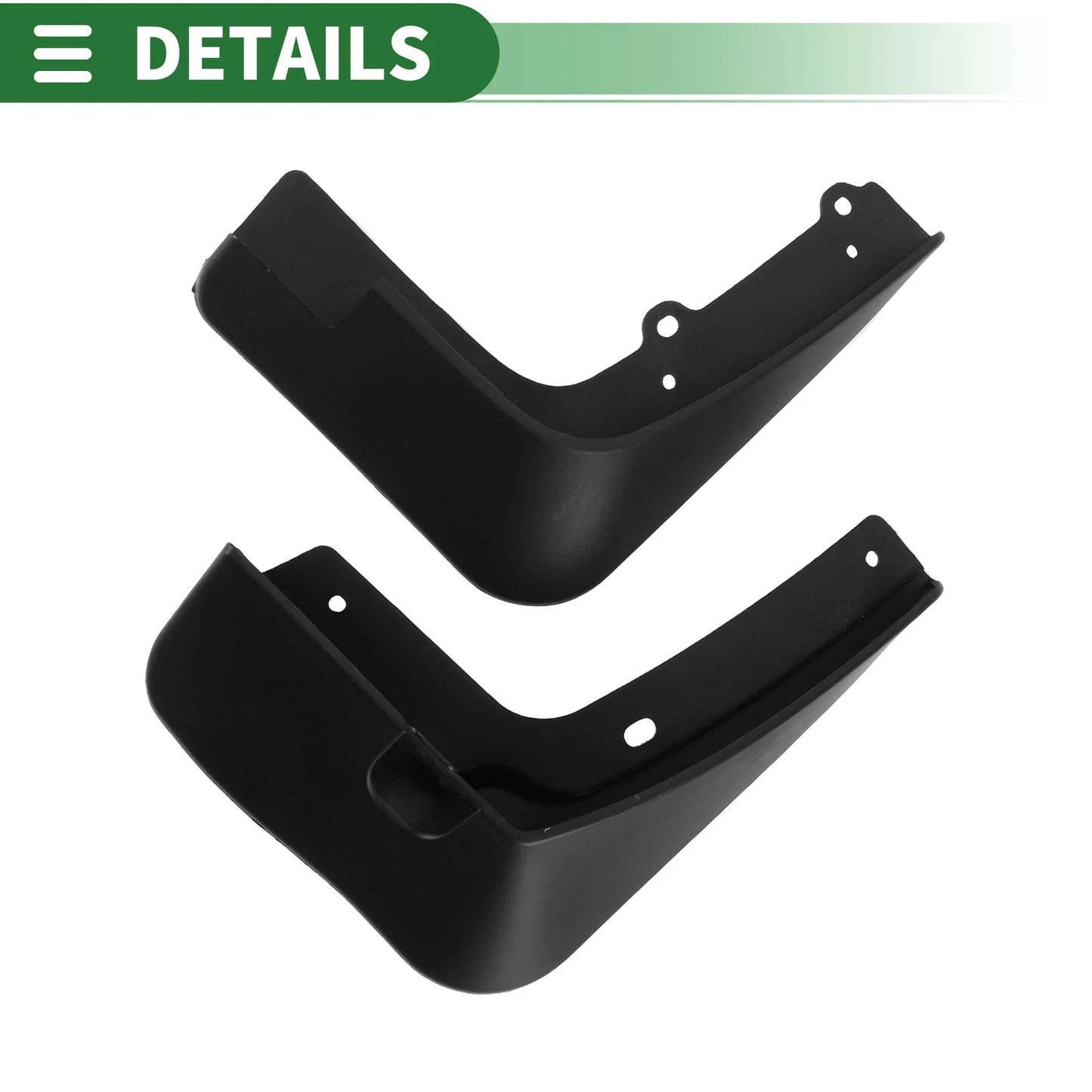 Mud Flaps Splash Guards for Kia Pegas (2017-2024)