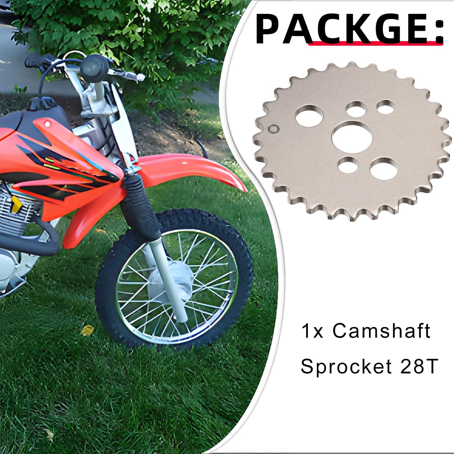 Camshaft Sprocket for Honda XR80R/CRF80F 2000-2013
