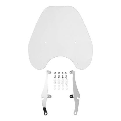 49mm Windshield Bracket Clamps for Harley Street Bob, Low Rider (2014-2025)