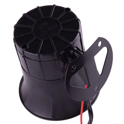 3Tone Loud Car Motorcycle Warning Alarm Siren Horn for Universal (N/A)