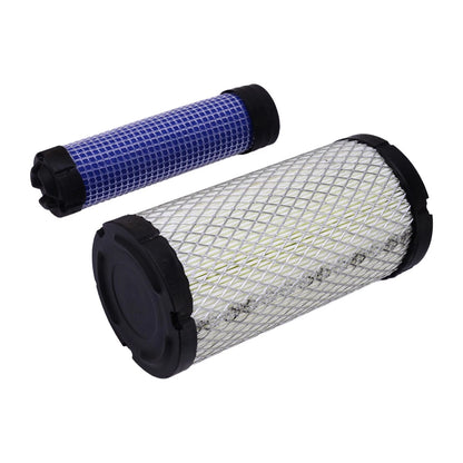 Air Filter Set for Baldwin RS3715, Fleetguard AF25550, John Deere M113621