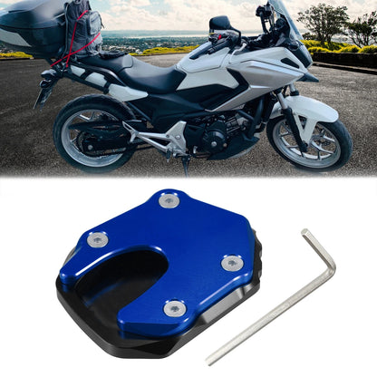Motorcycle Kickstand Pad for Honda NC750X (2021-2022) - Blue
