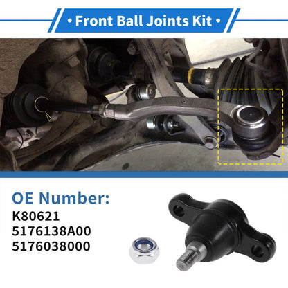 Front Lower Ball Joints for Hyundai Sonata (1998-2005)