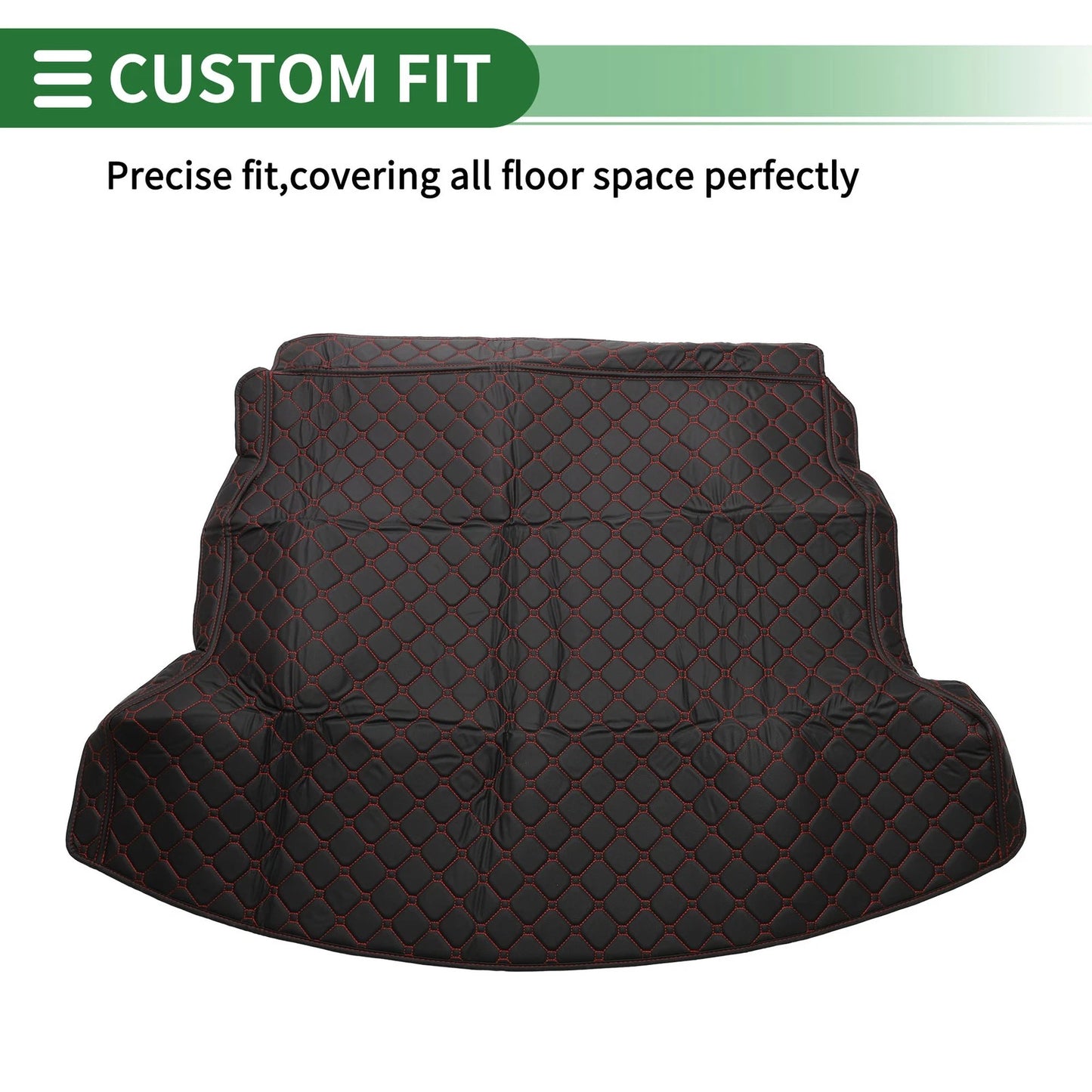 Heightened Edge Cargo Liner Rear Trunk Mat for Honda CR-V 2012-2016 Black XPE