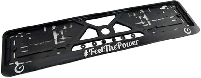 AutoWin Logo License Plate Frame for BMW - Europe Standard (New)
