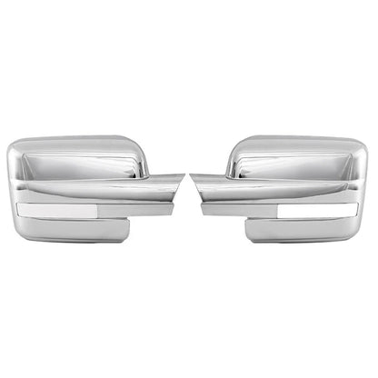 Chrome Side Reversing Mirror Cap Cover for Ford F150 FX2 FX4 (2009-2014)