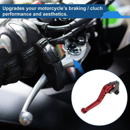 Adjustable Short Brake Clutch Levers 1 Pair for Kawasaki ZX10R (2004–2005)