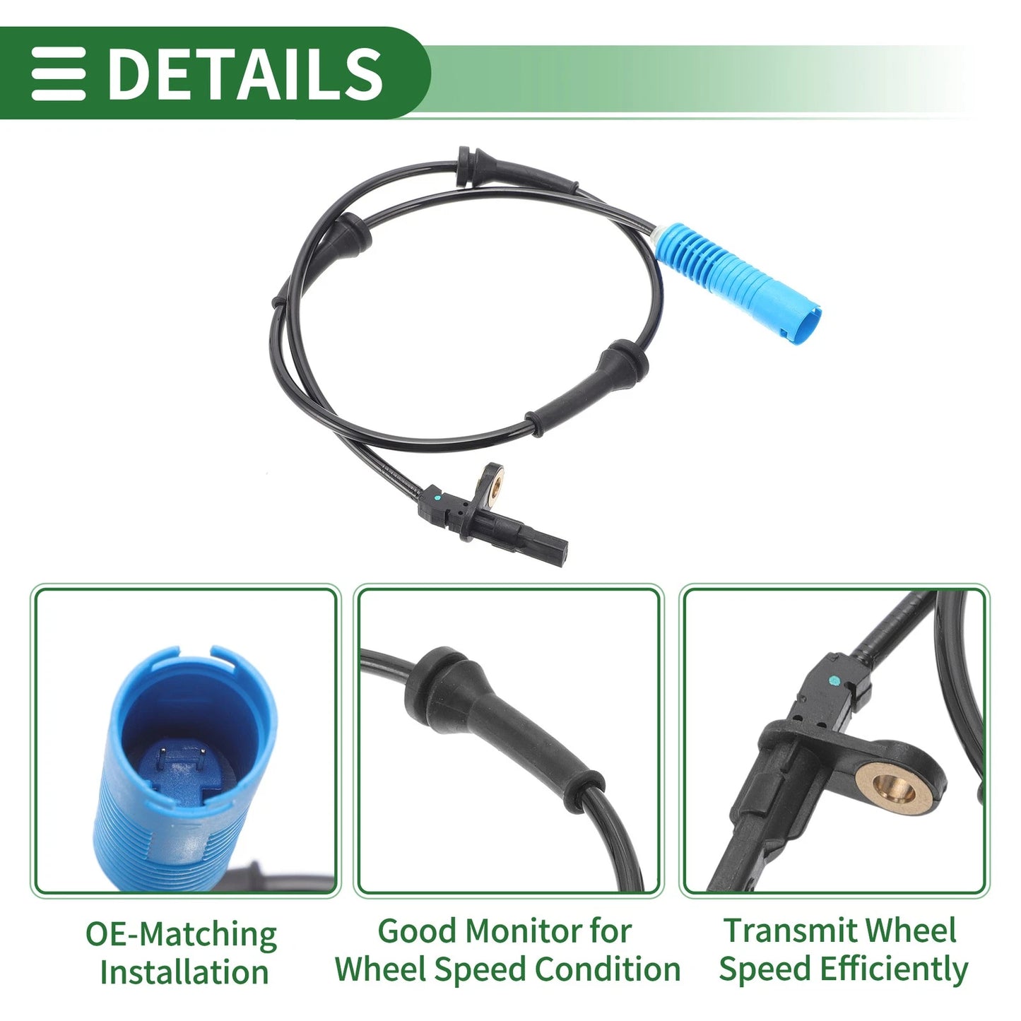ABS Wheel Speed Sensor for Land Rover Sport Utility (2005-2013)