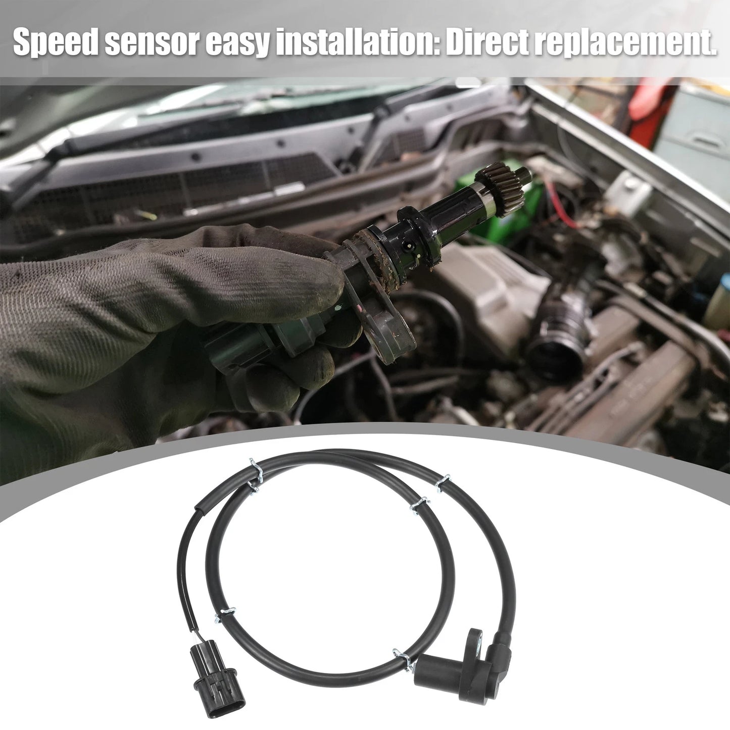 Front Right ABS Speed Sensor for Mitsubishi Montero (1997-2000)