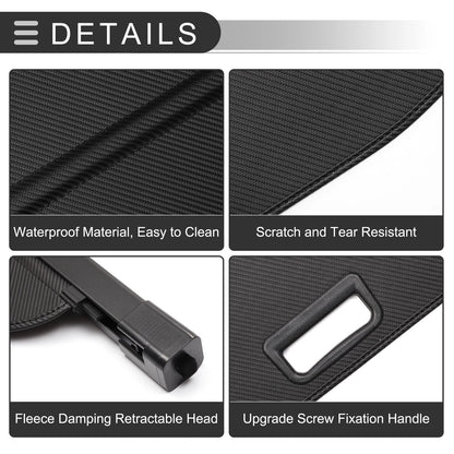 Retractable Cargo Cover Acura RDX Trunk Parcel Shelf Carbon Fiber Black
