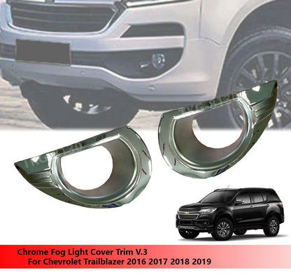 Fog Light Chrome Cover for Chevrolet Trailblazer (2016-2019)
