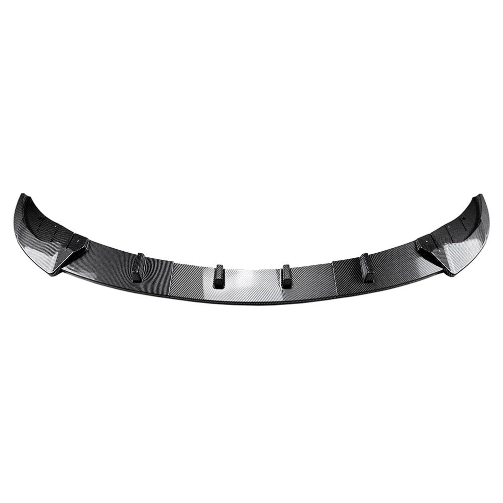 Carbon Look Front Bumper Spoiler Lip for BMW 5 Series F10 (2011-2014)