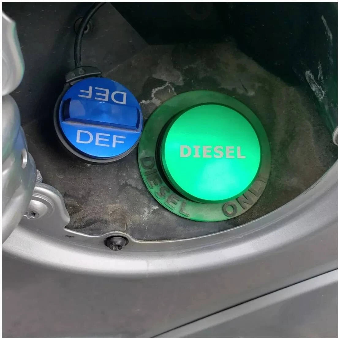 Magnetic Diesel Fuel Filler Cap for Dodge Ram 1500 2500 3500 (2013-2018)