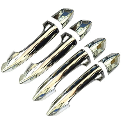 4 x Exterior Door Handle Covers with Key Holes for Ford Edge (2015-2021)
