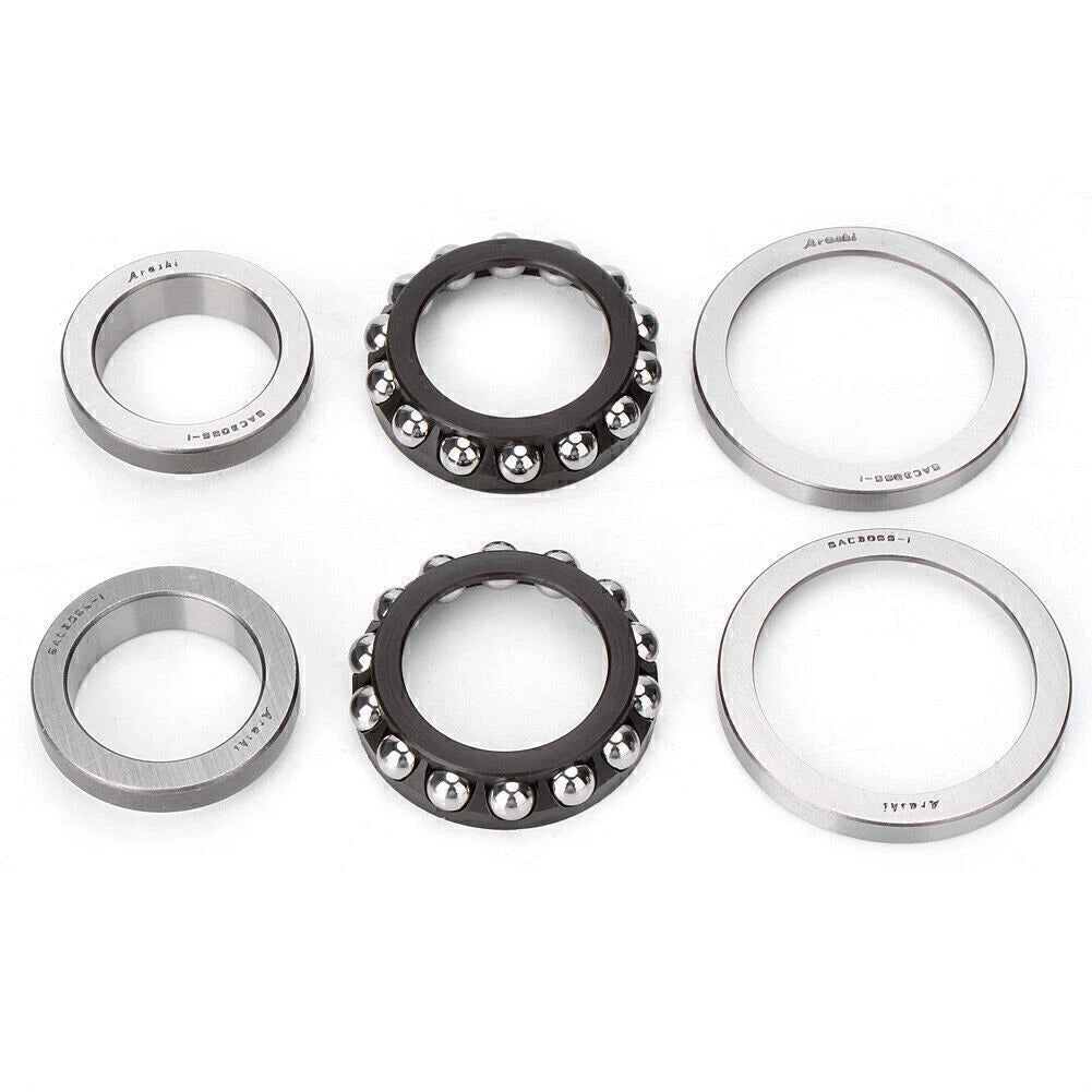 2 x Steering Stem Bearing Seal Kit for Yamaha YZF R1, R6, FZ1 (2006-2012)
