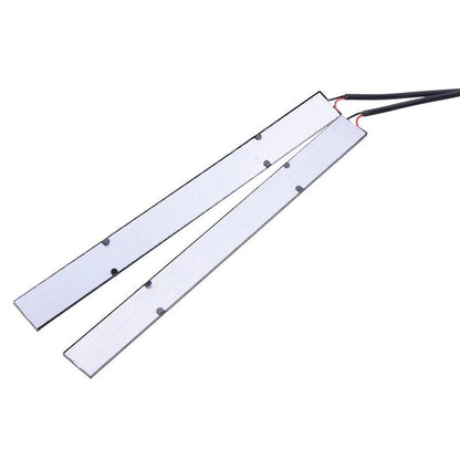 2 x 12V Amber DRL COB LED Strip Lights for Camping Caravan Boat Car Waterproof