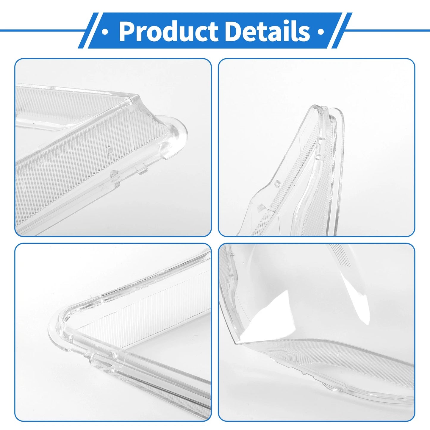 Car Front Right Headlight Lens Cover for Honda Acura (2007-2013)
