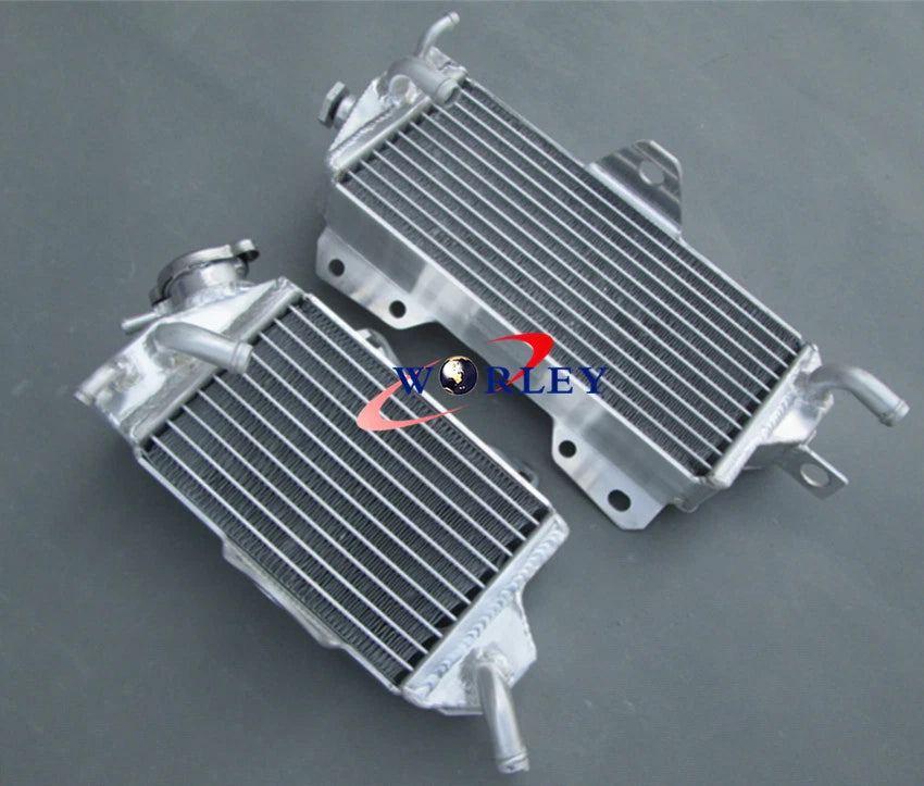 Aluminum Radiator L&R for Kawasaki KX125 KX 125 (1990-1991)