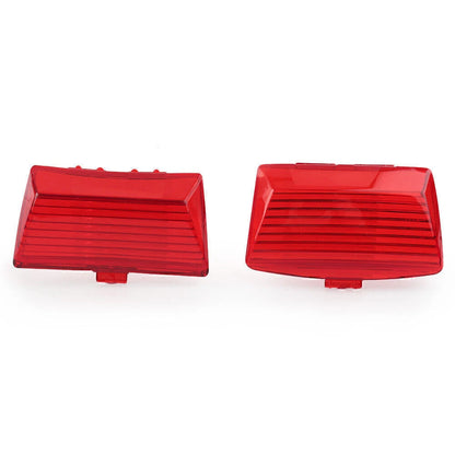 Red Rear Fender Tip Mud Guard Light Lens Cover for Harley Touring (2014-2023)
