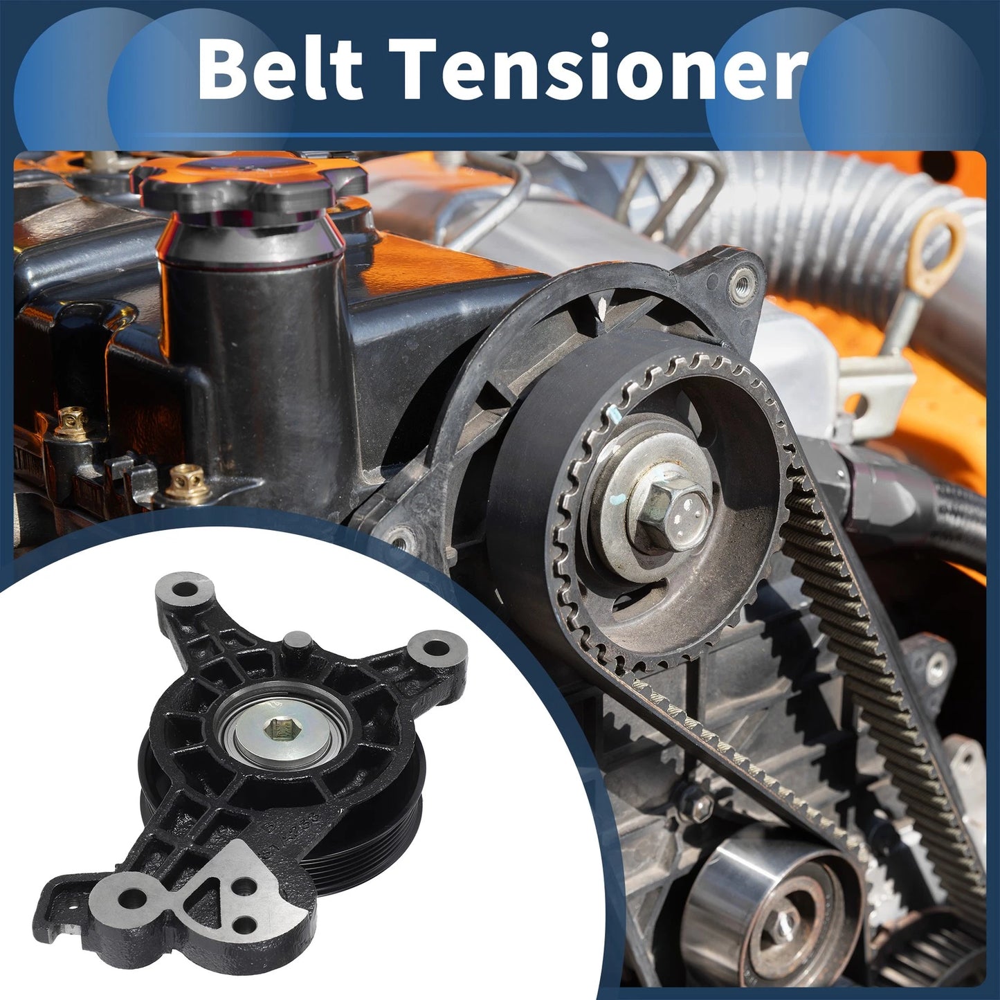 Belt Tensioner for Ford Ranger 2018-2022 - Durable Metal Component (2018-2022)