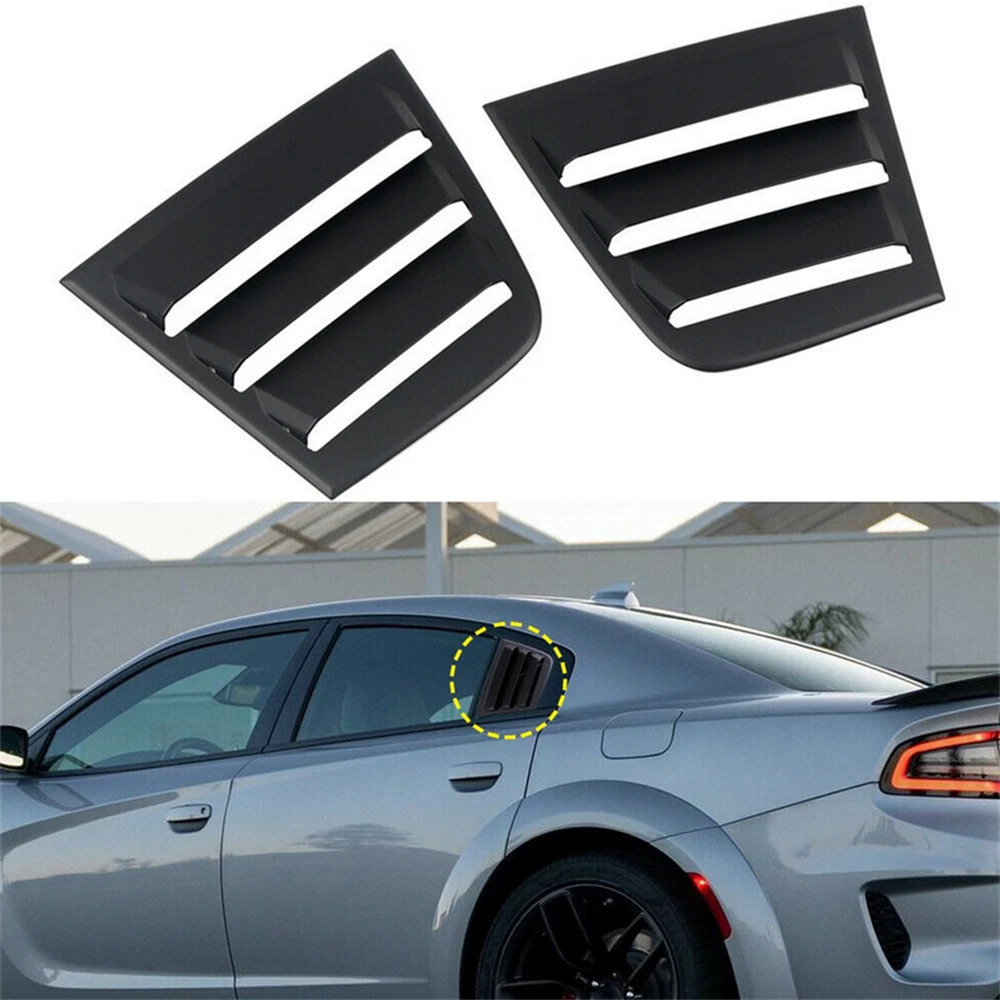 Car Window Blinds Quarter Louver Covers for Dodge Charger (2011-2021)