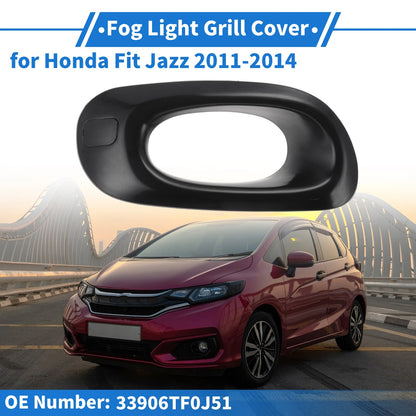 Front Right Fog Light Grill for Honda Fit Jazz (2011-2014)