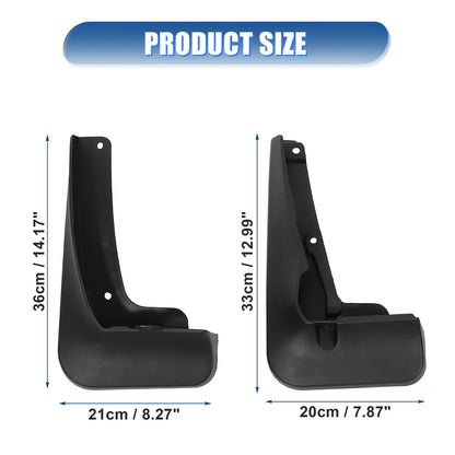Mudguard Fender Kit  for Toyota Highlander (2020-2021) Black