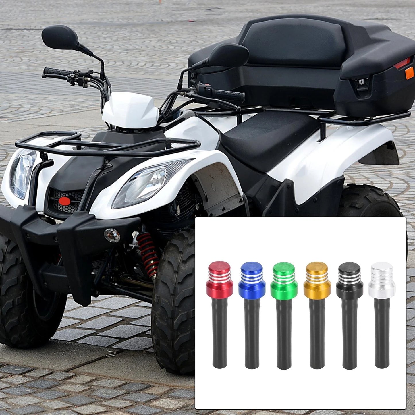 Gas Fuel Tank Cap Cover / Air Vent Hose for ATV Dirt Bike Motorcycle