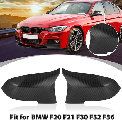 Carbon Fiber Rearview Mirror Cover Caps for BMW F20 F21 F30 F32 F34 F87