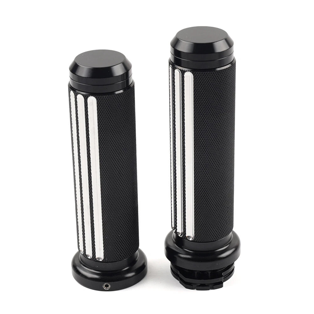 Handlebar Hand Grips for Harley Heritage Softail Electra Glide Dyna (2000-2023)