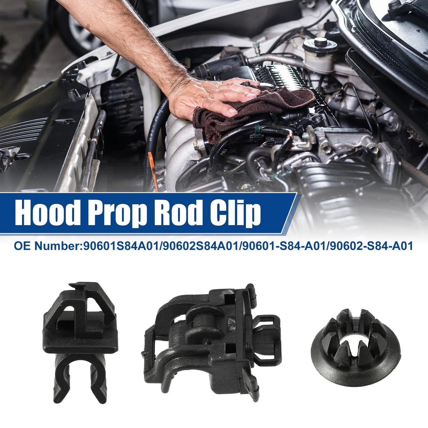 Hood Prop Rod Holder for Honda Prelude (1992-2001)