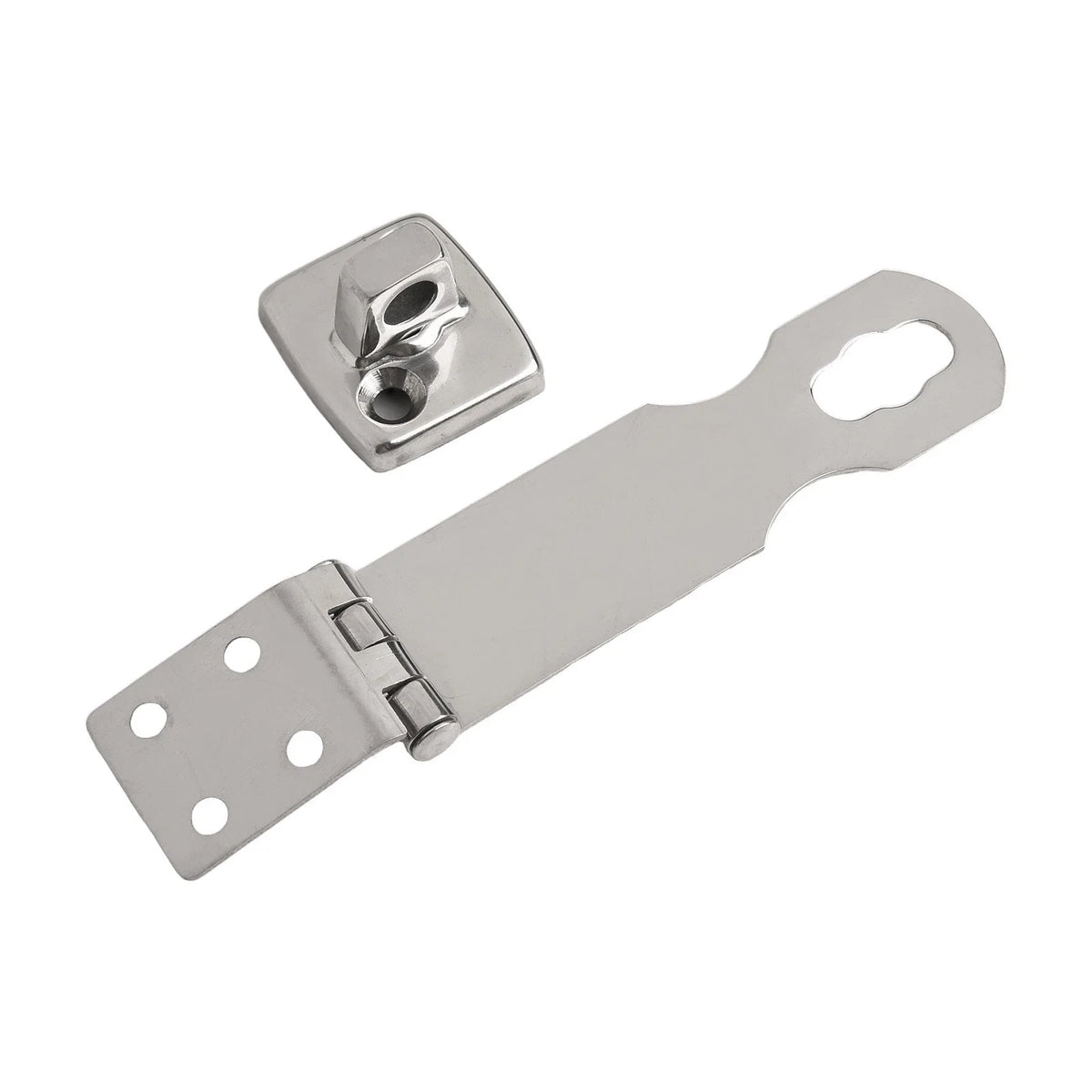 Reliable Boat Swivel Eye Locking Hasp Latch 304 Stainless Steel
