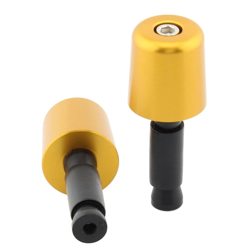 1.5 in Handlebar Hand Grips & End Caps for Universal Motorcycle Models