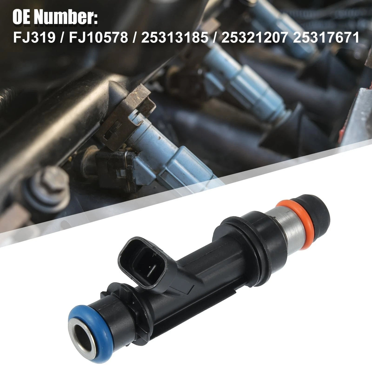 6 x Fuel Injectors for Chevrolet Trail Blazer & GMC Envoy