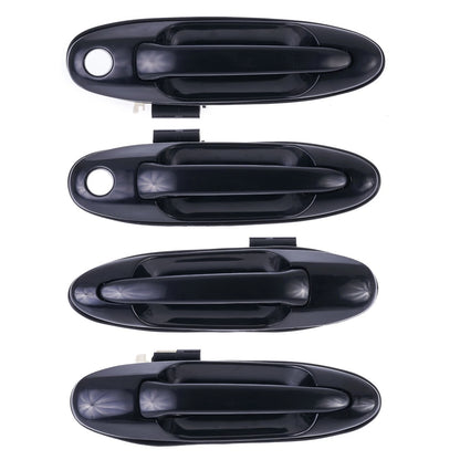 4 pc Set LH + RH Outer Door Handles for Toyota Land Cruiser J100 (1998-2007)