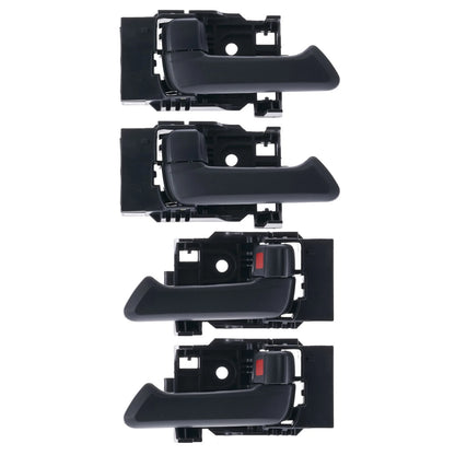 4pc Inner Door Handle Set Black for Holden Rodeo RA (2003-2008)