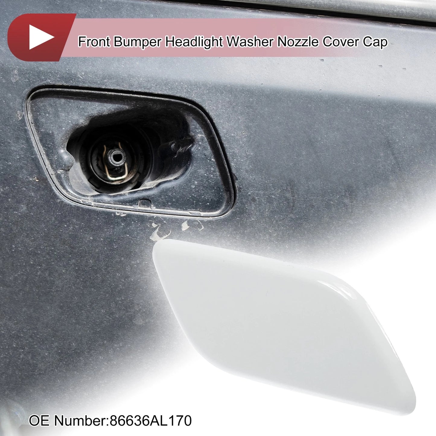 Washer Nozzle Cover Cap for Subaru Outback (2010-2018)
