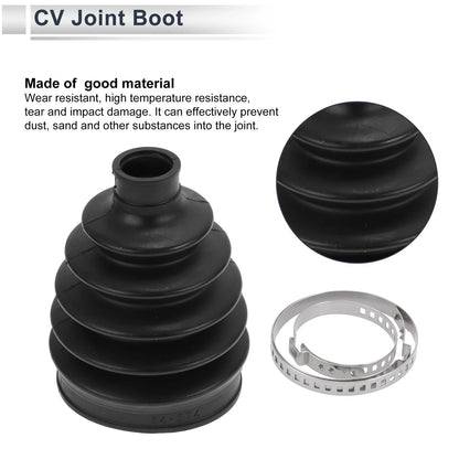 CV Joint Boot Kit with Clamps for Volvo C30 (2007-2013)